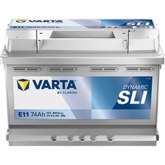 Μπαταρία Αυτοκινήτου VARTA Dynamic SLI E11 12V 74Ah 680A (EN)