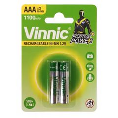 Μπαταρία Επαναφορτιζόμενη AAA R03 1100mAh