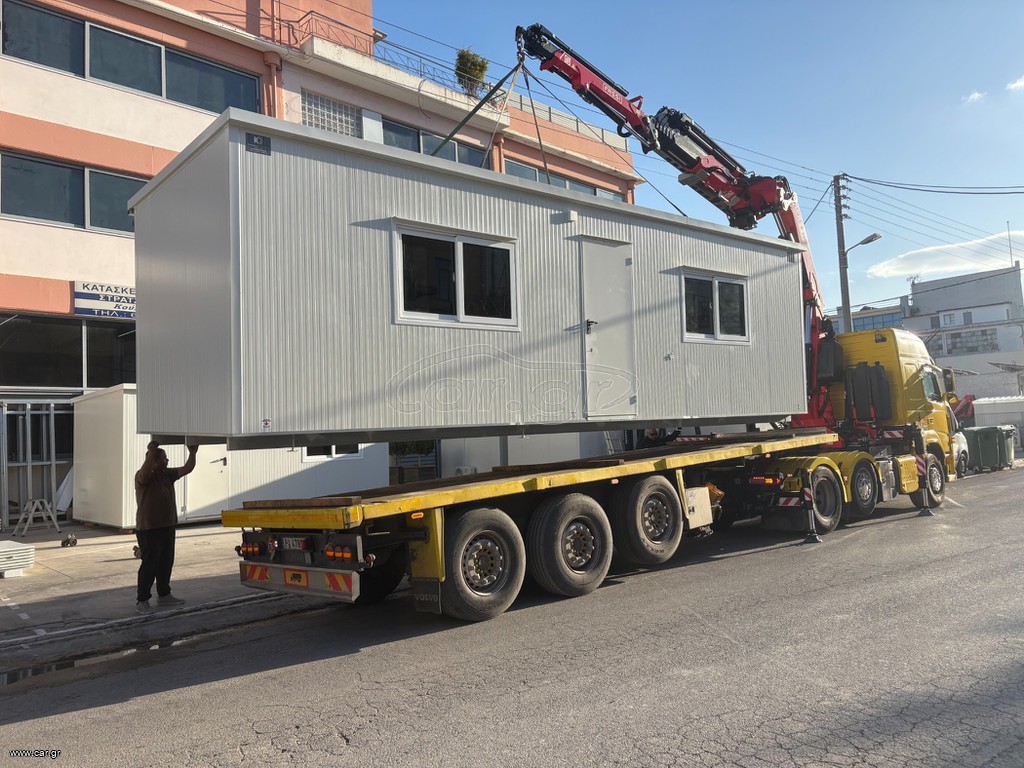 Σπίτι 2026 Οικίσκος 9X2,6 m με wc ντουζ κουζίνα