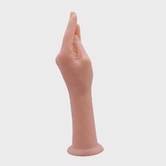 Fisting Dildo with Suction Cup, PVC, Natural, 28.6 cm-thumb-2