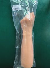 Naughty Hand Fisting Dildo, PVC, Natural, 30.5 cm-thumb-5