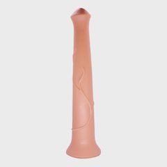 Horse Play Dildo, PVC, Natural, 42 cm-thumb-1