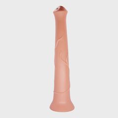 Horse Play Dildo, PVC, Natural, 42 cm-thumb-5