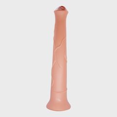 Horse Play Dildo, PVC, Natural, 42 cm-thumb-2
