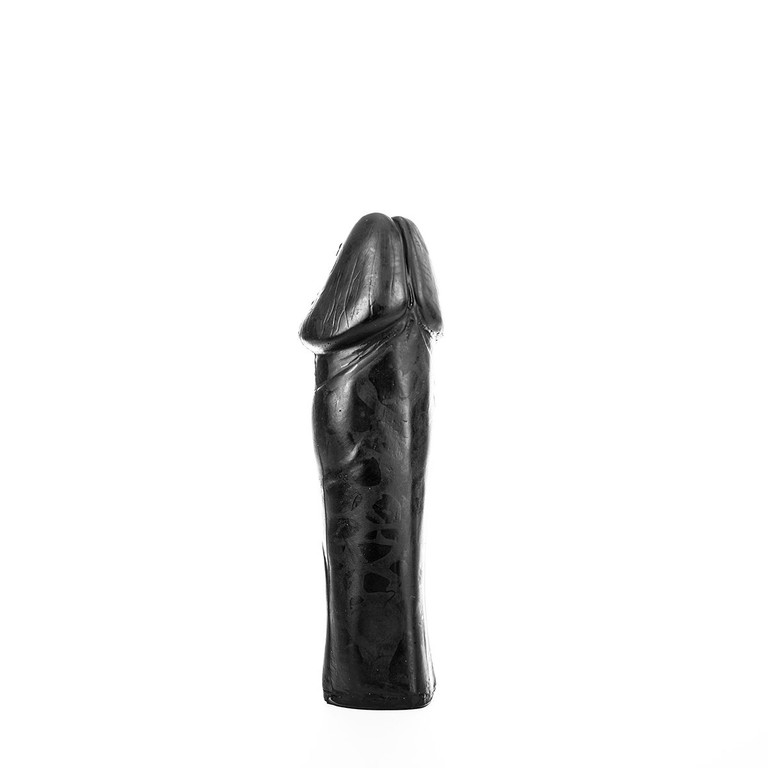 Dildo All Black PVC 28 Cm
