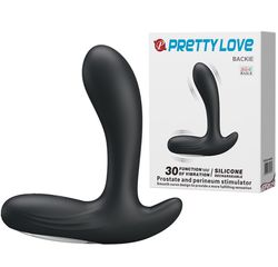 Prostate Stimulator Backie 30 Vibration Modes, Silicone, USB