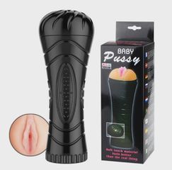 Masturbator Realistic Pussy, TPR, Natural, 24 cm-thumb-5