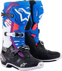 Μπότες Μηχανής Αντρικές Off Road ALPINESTARS  Tech 10 Supervented Boots Μαύρη-Μπλε