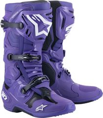 Μπότες Μηχανής Αντρικές Off Road ALPINESTARS  Tech 10 Boots Μωβ-Μαύρο