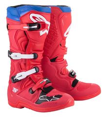 Μπότες Μηχανής Αντρικές Off Road ALPINESTARS  Tech 5 Boots Κόκκινες-Μαύρες