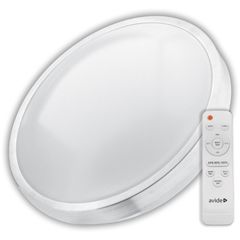 Avide LED Ceiling Lamp Oyster Pandora-CCT (ALU) 48W (24+24) with remote