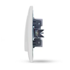 Entac 107 Arnold Recessed wall intermediate switch White-thumb-1