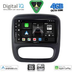 DIGITAL IQ BXF 16499_CPAA (9inc) MULTIMEDIA TABLET for OPEL VIVARO – RENAULT TRAFIC – FIAT TALENDO – NISSAN NV 300 mod. 2014-2019 | Pancarshop