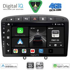 DIGITAL IQ BXF 16513BL_CPAA (9inc) MULTIMEDIA TABLET for PEUGEOT 308 mod. 2007-2012 - RCZ mod. 2009-2015 (BLACK) | Pancarshop