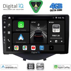 DIGITAL IQ BXF 16715_CPAA CLIMA-A/C (9inc) MULTIMEDIA TABLET for CITROEN C1-PEUGEOT 108-TOYOTA AYGO mod. 2014-2022 | Pancarshop