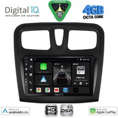 DIGITAL IQ BXF 16108SQ_CPAA (9inc) MULTIMEDIA TABLET for DACIA LOGAN – SANDERO mod. 2012-2019 | Pancarshop