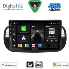 DIGITAL IQ BXF 16130BL_CPAA (9inc) MULTIMEDIA TABLET for FIAT 500 mod. 2007-2015 (BLACK) | Pancarshop