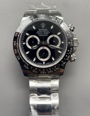 rolex daytona black ceramic 116500LN custom superclone new edition 2026 dd4130 movement with deep glass 70h ps 904L