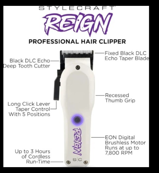 STYLECRAFT REIGN CLIPPER