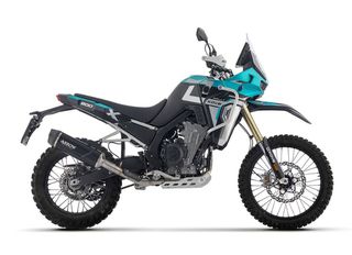 ARROW INDY RACE EVO DARK ALUMINUM-CARBY SILENCER KOVE 800X PRO / RALLY 72667AKN-thumb-1