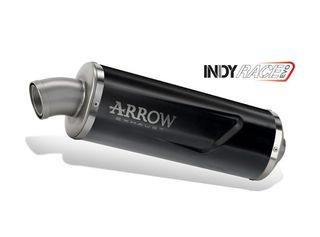 ARROW INDY RACE EVO MUFFLER ALUMINUM DARK-STEEL KOVE 800X PRO / RALLY 2024 2025 72667AON