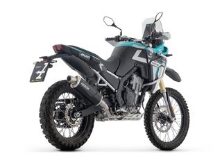 ARROW INDY RACE EVO MUFFLER ALUMINUM DARK-STEEL KOVE 800X PRO / RALLY 2024 2025 72667AON-thumb-2