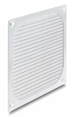 DELOCK σχάρα για 120mm ανεμιστήρα 67458 με φίλτρο σκόνης, μεταλλική, ασημί