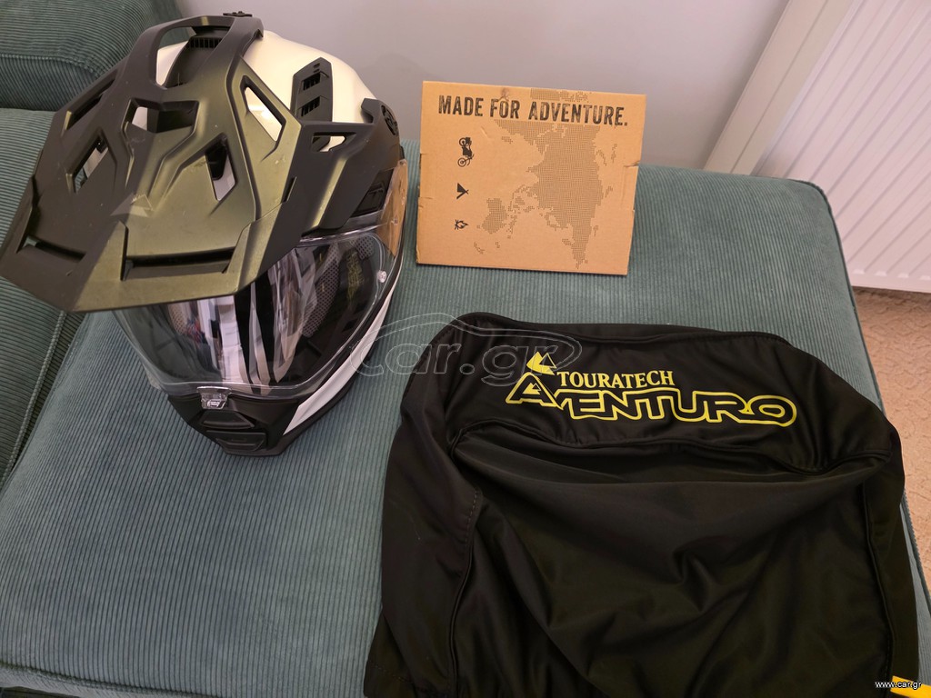 Touratech Aventuro PRO Carbon, White