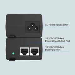 TP-LINK omada PoE+ injector POE160S, V4.0-thumb-2