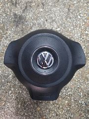ΑΕΡΟΣΑΚΟΣ AIRBAG ΤΙΜΟΝΙΟΥ ΓΙΑ VW POLO 6R 2009 2010 2011 2012 2013 2014 2015 2016 2017 ΣΠΑΣΜΕΝΟ ΑΥΤΑΚΙ