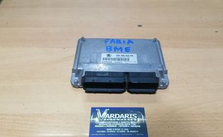 ΕΓΚΕΦΑΛΟΣ ΚΙΝΗΤΗΡΑ  SIEMENS  SKODA  FABIA I <6Y2,6Y3,6Y5>  1.2  (01/2003-03/2008)  ΚΩΔ. 03E 906 033 AB , 5WP44223 02, Simos 3PG 7002