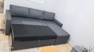Καναπές γωνια μικρή με αποθηκευτικο χωρο