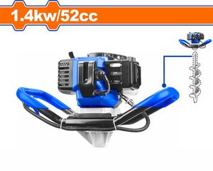 Wadfow WDZ1A52-1 Τριβέλα Βενζίνης με Αρίδα 52cc με Ιπποδύναμη 2hp
