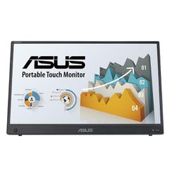 ASUS MB16AHT 15.6" FHD IPS Touch 10-Point Portable Monitor 60Hz USB-C Mini HDMI Black