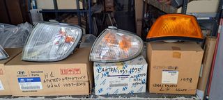 Γνησια καινουργια διαφορα φλας και προβολακια για μοντελα HYUNDAI ACCENT LANTRA JI J2 HI SCOUPE MATRIX