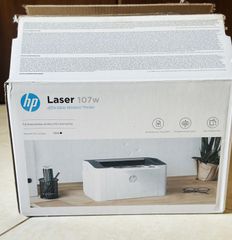 HP W107 WiFi mobile phone printer laser toner