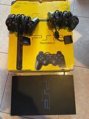 PlayStation PS2 στο κουτί του & Ps 3 Fat & τιμονιέρα με πετάλια