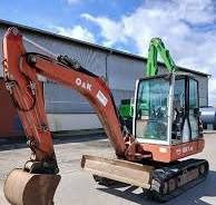 Εκσκαφάκι (διαβολάκι) O & K 2001 1.48+TITL KOYBA+ 4.7 TONS++EYKAIREIA++