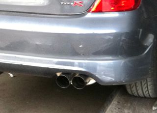Χειροποίητο Ανοξείδωτο Τελικό Honda Civic Type R EP3