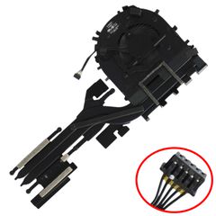 Ανεμιστηράκι Laptop - CPU GPU Cooling Fan and Heatsink για Lenovo ThinkPad E14 Gen4 E15 Gen4 5H41B77266 5H41B77265 5pin ( Κωδ.81733 )