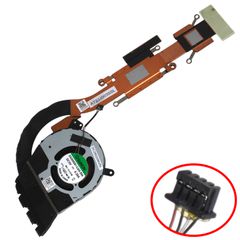 Ανεμιστηράκι Laptop - CPU Cooling Fan για Dell Latitude 14 5401 E5401 0WG3PW WG3PW AT2JJ003DTL AT2JJ003SSL DC28000NVSL EG50060S1-C420-S9A 02H2TG 2H2TG with Heatsink 4pin ( Κωδ.81740 )