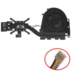 Ανεμιστηράκι Laptop - CPU Cooling Fan and Heatsink για Lenovo ThinkPad T14s Gen6 21R1 21R2 5H41R03455 5H41R03453 5H41R03454 5pin ( Κωδ.81739 )