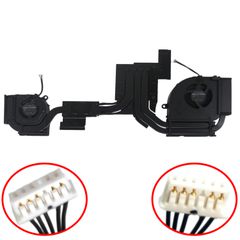 Ανεμιστηράκι Laptop - CPU and GPU Cooling Fan για Lenovo ThinkPad P17 Gen 1 20SN 20SQ 5H40X89388 5H40X89386 N19P MG75090V1-C194-S9A MG75090V1-C193-S9A with Heatsink 12pin ( Κωδ.81743 )