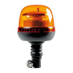 Lampa ΦΑΡΟΣ RL-9 12V/24V 3 ΧΡΗΣΕΩΝ 45LED ΒΙΔΩΤΟΣ ΕΛΑΣΤΙΚΟΣ ΠΟΡΤΟΚΑΛΙ 221x130mm
