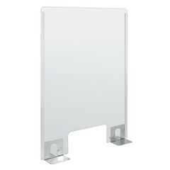 Lampa ΠΡΟΣΤΑΤΕΥΤΙΚΟ ΔΙΑΧΩΡΙΣΤΙΚΟ ΤΖΑΜΙ PLEXIGLASS 3mm 66x96cm ΜΕ ΤΡΥΠΑ ΚΑΙ ΒΑΣΕΙΣ ΣΤΗΡΙΞΗΣ ΑΛΟΥΜΙΝΙΟΥ