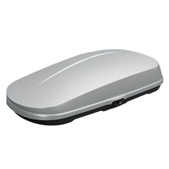 YAKIMA ΜΠΑΓΚΑΖΙΕΡΑ ΟΡΟΦΗΣ WB751S COMPACT 400 LT YAKIMA ΜΕ ΔΙΠΛΟ ΑΝΟΙΓΜΑ ΣΕ ΑΣΗΜΙ ΧΡΩΜΑ ΜΕ ΓΥΑΛΙΣΤΕΡΗ ΥΦΗ - 1 ΤΕΜ.