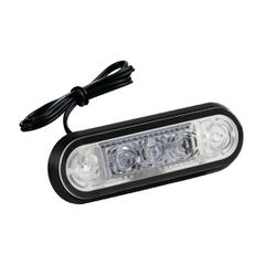 Lampa ΦΩΣ ΟΓΚΟΥ 3LED ΛΕΥΚΟ SMD 12/24V 85mm LAMPA - 20ΤΕΜ.