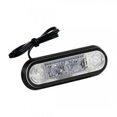 Lampa ΦΩΣ ΟΓΚΟΥ 3LED ΠΟΡΤΟΚΑΛΙ SMD 12/24V 85mm LAMPA - 20ΤΕΜ.
