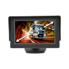 DGA ΟΘΟΝΗ MONITOR TFT LCD 4,3'' 12-24V ΓΙΑ ΚΑΜΕΡΕΣ ΜΕ ΒΑΣΗ ΣΤΗΡΙΞΗΣ DGA - 1 τεμ.