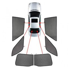 CarShades CarShades - ΚΟΥΡΤΙΝΑΚΙΑ CAR SHADES ΓΙΑ HYUNDAI KONA 5D 2024+ - 6 ΤΕΜ. (PVC.HYU-KONA-5-B)